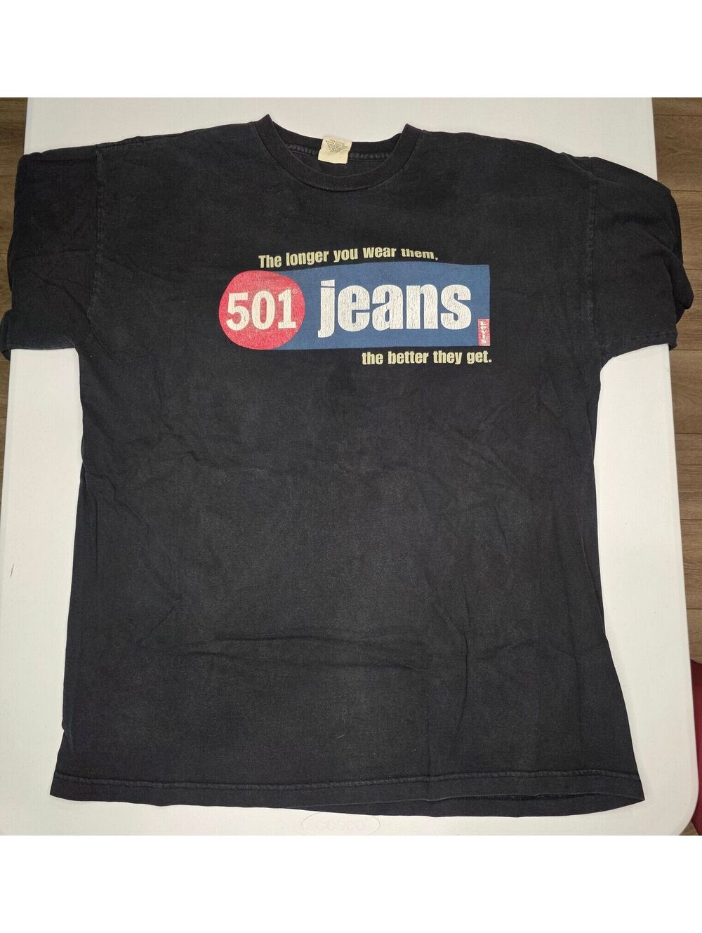 90s Levi's 501 Jeans Promo Tee